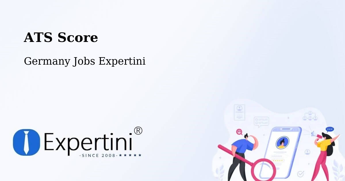 Resume ATS Score & Job Description Match Tool – Gablingen - Germany Jobs Expertini