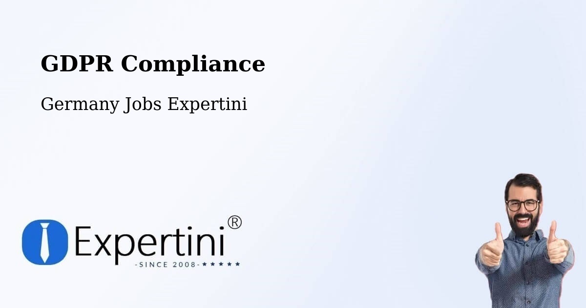 EU GDPR Compliance Statement – Gablingen - Germany Jobs Expertini