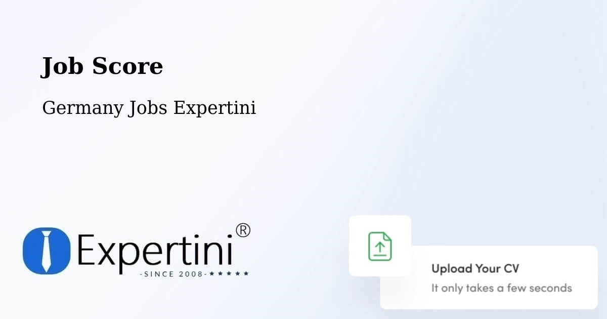 Job Score & Job Description Score Tool – Gablingen - Germany Jobs Expertini