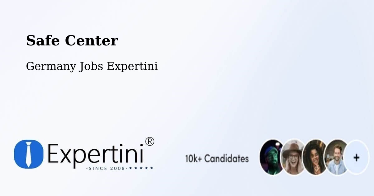 Safety Center – Gablingen - Germany Jobs Expertini